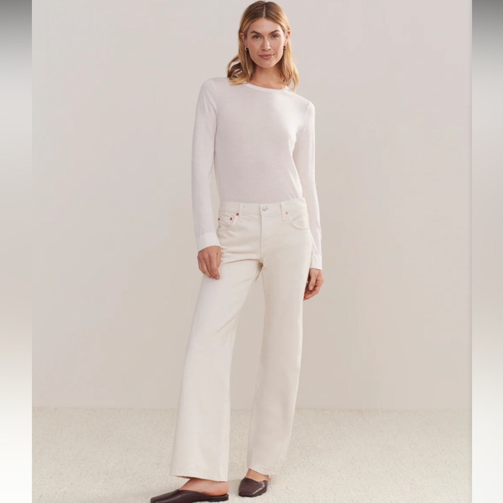 Jenni Kayne RE/DONE Mid Rise Wide Leg